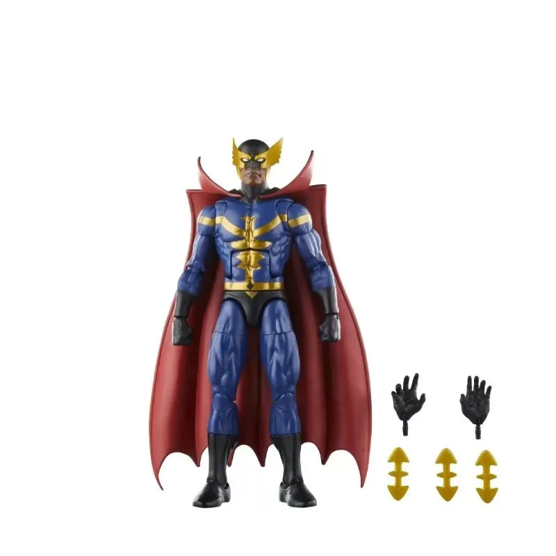 Original Hasbro Marvel Legends Series Nighthawk and Blur Anime Figure Toys Ornaments Model