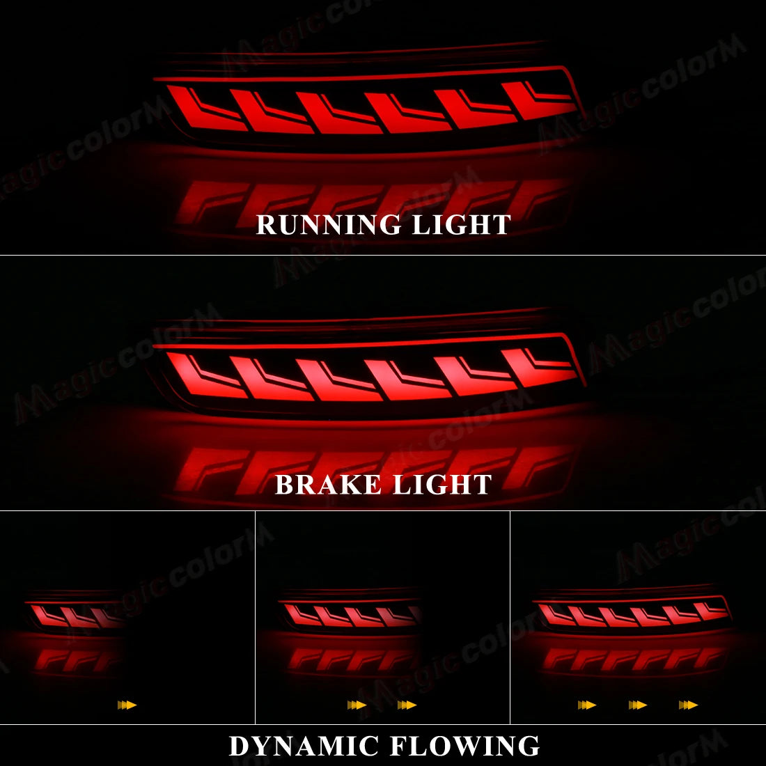 For Toyota Corolla Altis 2014 2015 2016 2017 2018 For Lexus GS250 ES250 Car Rear Bumper Reflector Lights Turn Signal Brake Lamp