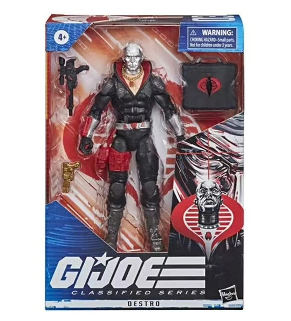 Original Hasbro G.I. Joe Classified Series Destro/SNAKE EYES Anime Figure Model Toys Ornaments