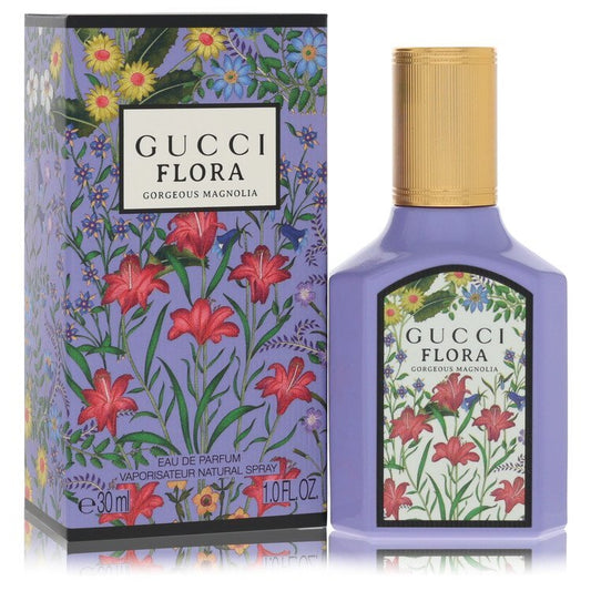 Flora Gorgeous Magnolia by Gucci Eau De Parfum Spray 1.0 oz (Women)
