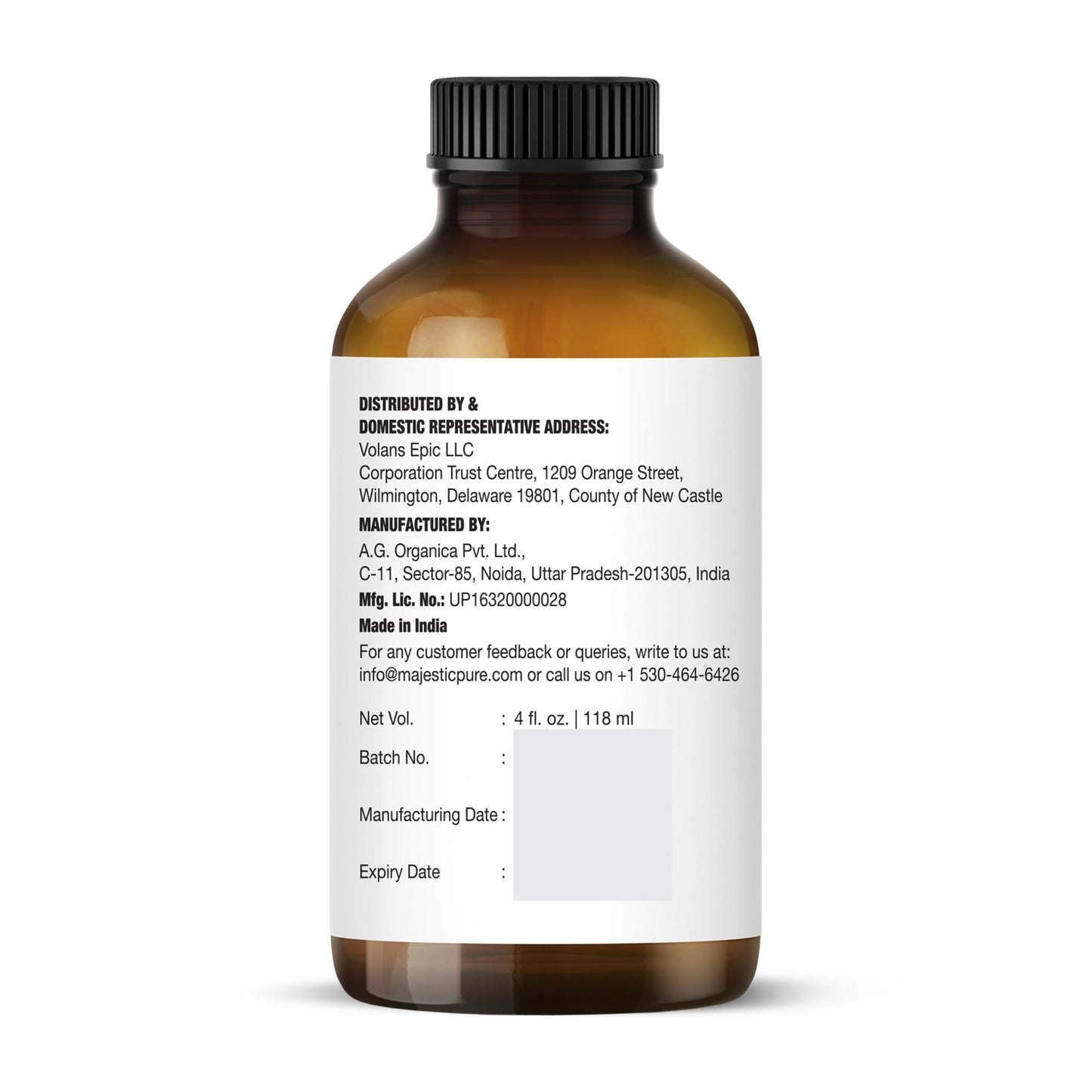 Majestic Pure Lavender Essential Oil with Glass Dropper - Huge 4 Fl Oz - 100% Pure and Natural Lavender Oil - Premium Grade Essential Oils for Diffuser, Aromatherapy, Soap and Candle Making