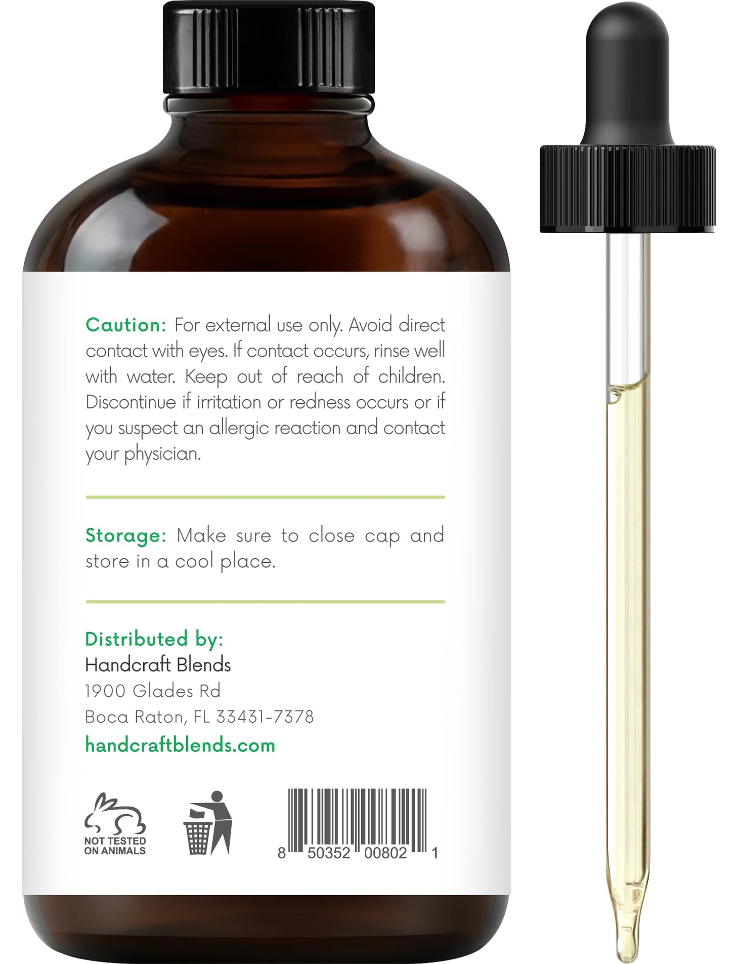 Handcraft Blends Peppermint Essential Oil – Huge 4 Fl Oz – 100% Pure and Natural – Premium Grade Essential Oil for Diffuser and Aromatherapy, Skin, Massage, Candle and Soap Making Fragrance