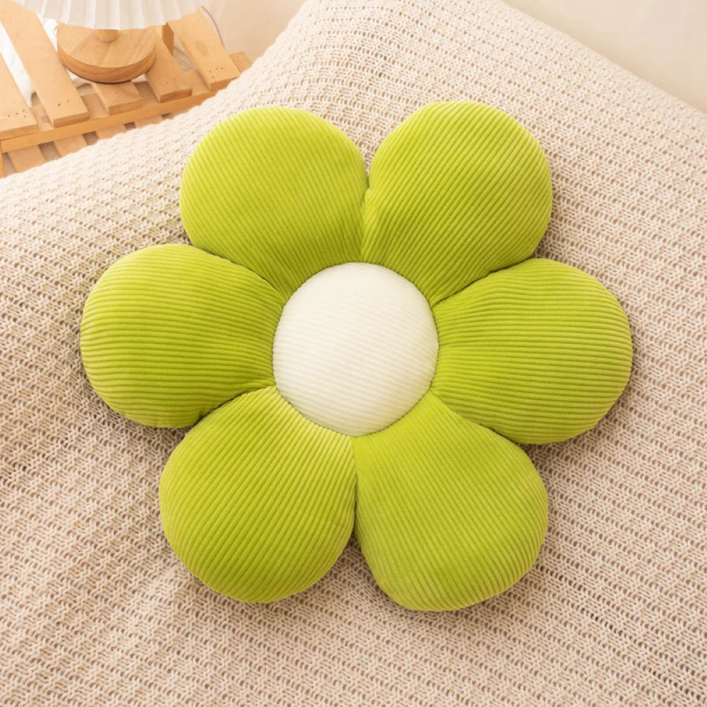 Flower-Shaped Pillow Cushion Anime Theme Cute Plush Toy Sofa Chair Backrest