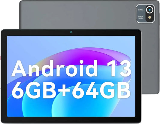 AEEZO MB1001 10" Android Tablet, 6GB+64GB, 5MP+8MP Camera, HD, WiFi, Bluetooth