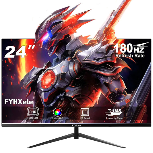 24in 180Hz Gaming Monitor 1K FHD Computer Display 1ms Response Time Screen LCD