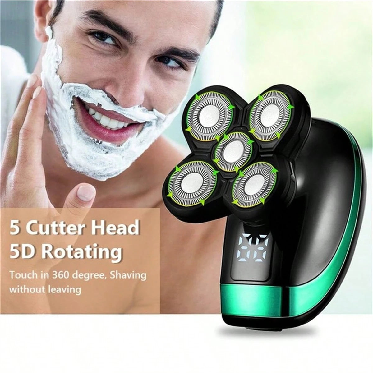 Rechargeable Grooming Kit Professional Hair Electric Shaver Men Beard Trimmer