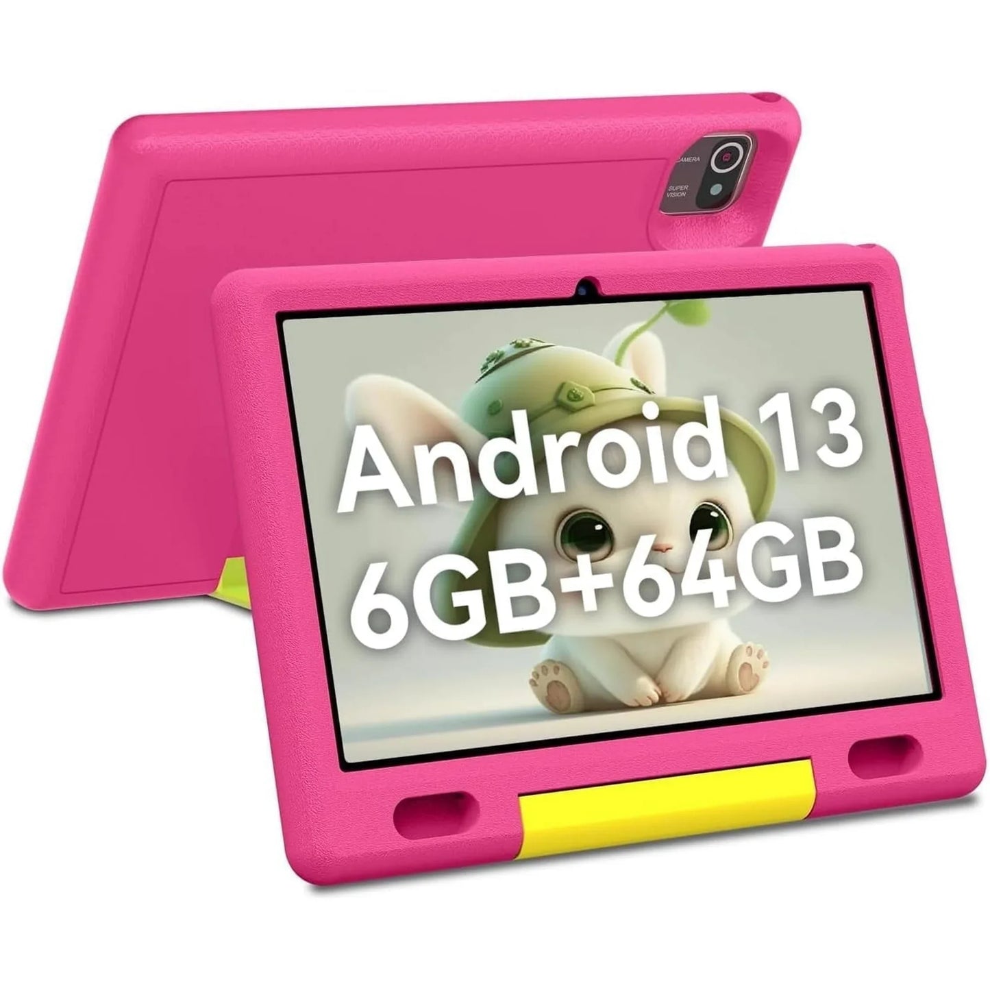 BESTSKI 10" Kids Tablet Android 13, 6GB+64GB, Parental Control, Core-Processor