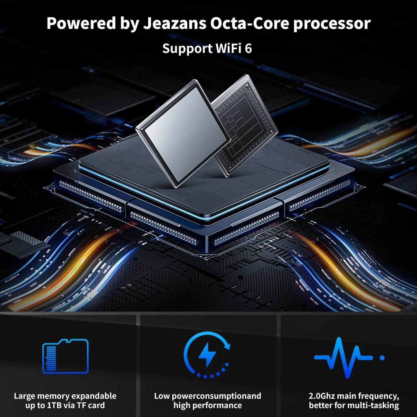 Android 14 10" Tablet A523, 8GB+64GB, 5000mAh, Face Unlock, w/ Keyboard & Mouse