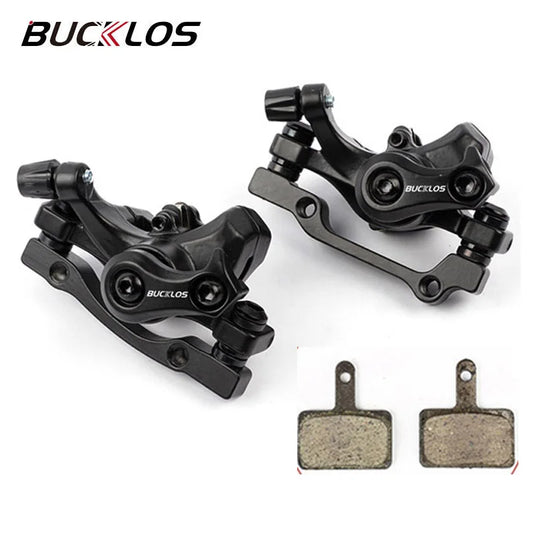 Disc Brake Caliper Bicycle Brake Mechanical 140/160/180mm Brakes rotor for Road Bike MTB Aluminum Alloy Double Brake Bike Parts