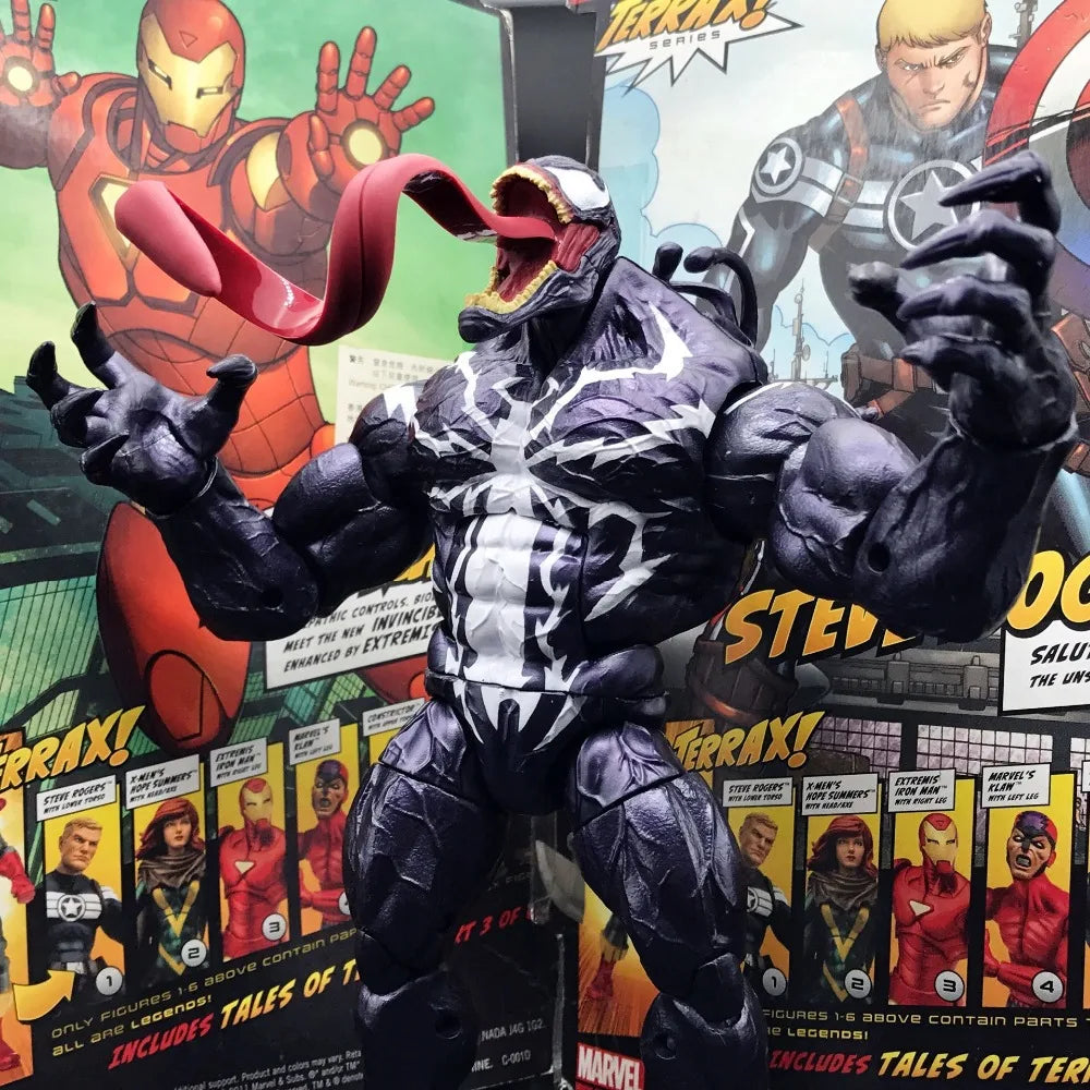 Marvel Legends Spiderman Venom Wave 1 Venom 9" BAF Bulid A Figure Action Figure