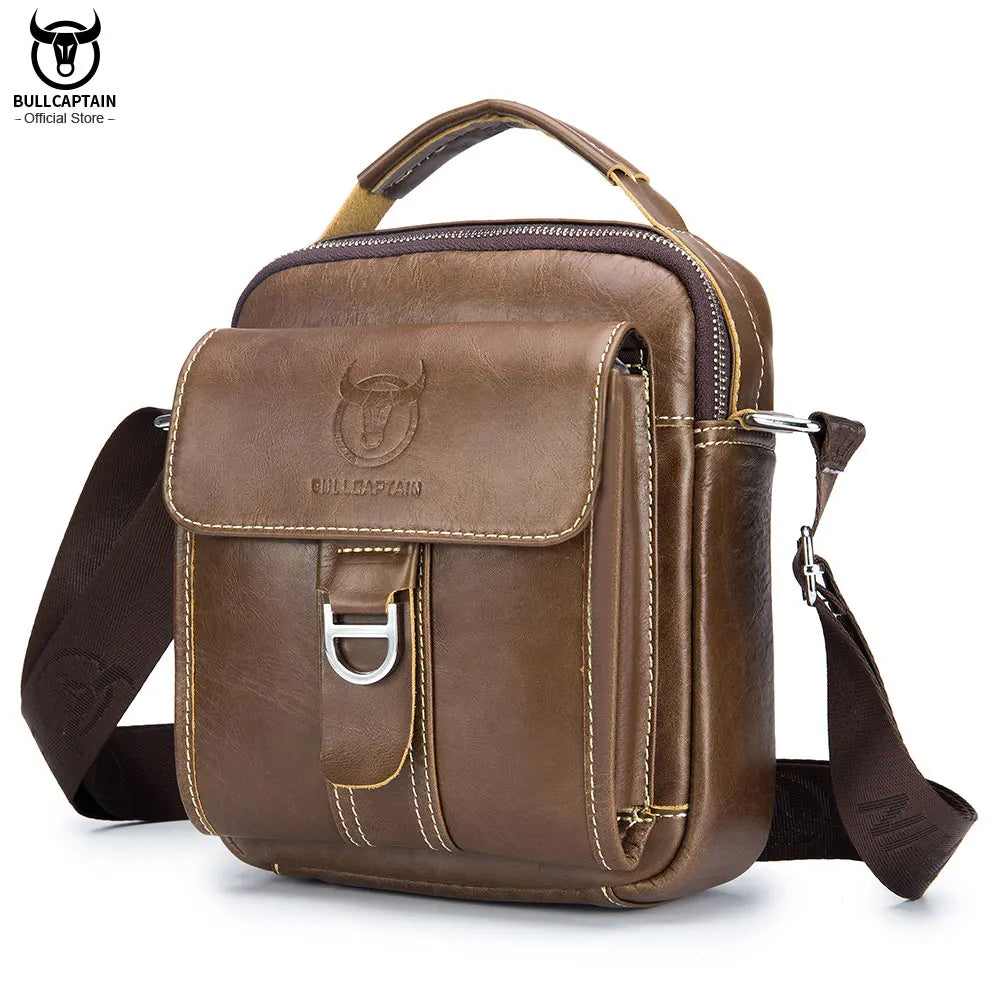 BULLCAPTAIN Men Shoulder Bag Classic Brand Men Bag Vintage Style Casual Men Messenger Bags Promotion Crossbody Bag Male Hot Sell