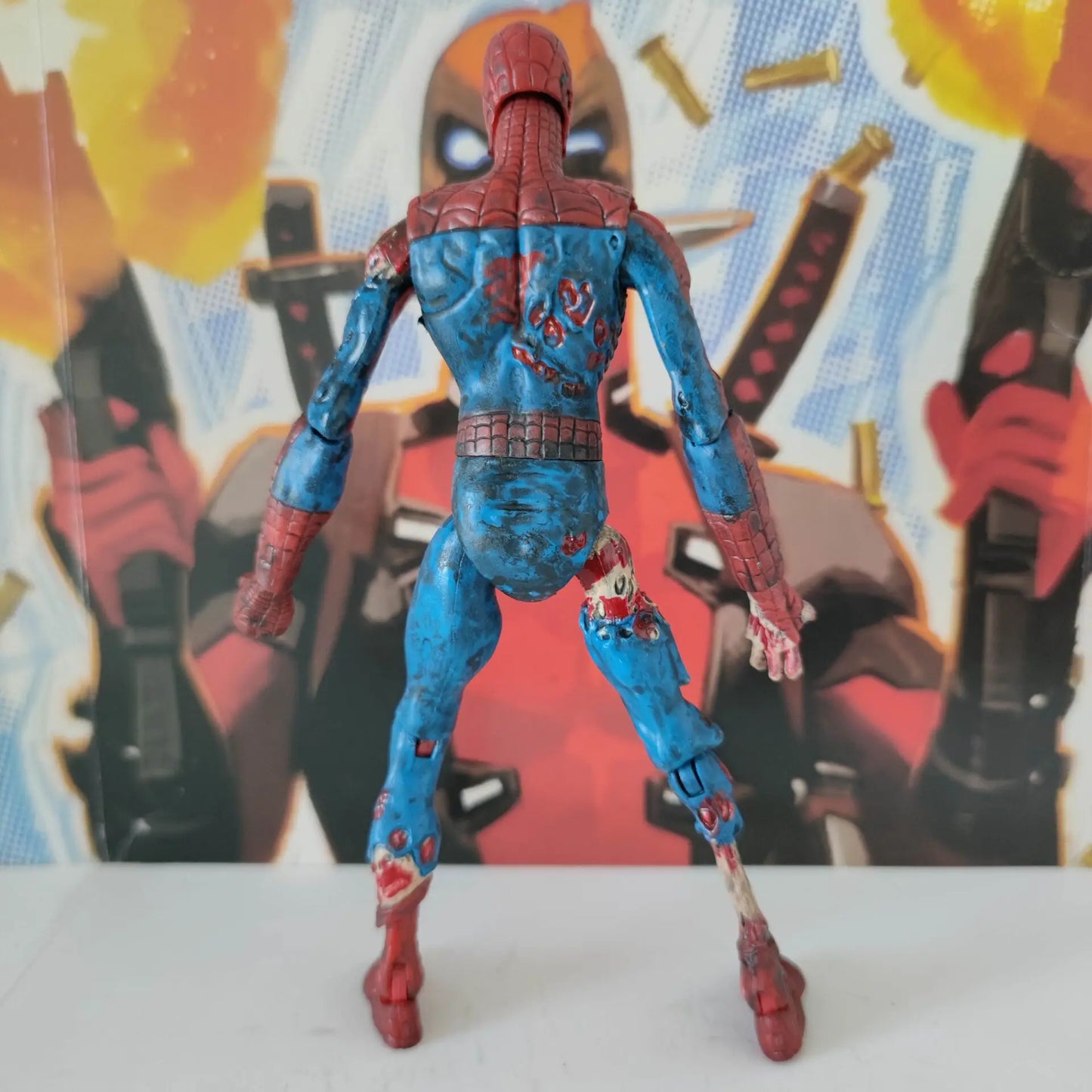 Toybiz Marvel Select Diamond DST Zombie Spiderman 7"  Action Figure Rare