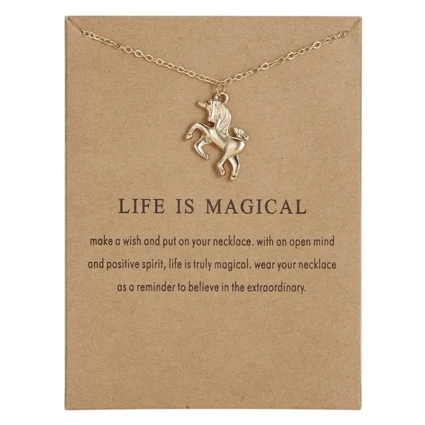 New Trendy Alloy Cute Elegant Sun Star Leaves Bird Butterfly Heart Luck Pendant Necklaces for Women Fashion Accessories Jewelry