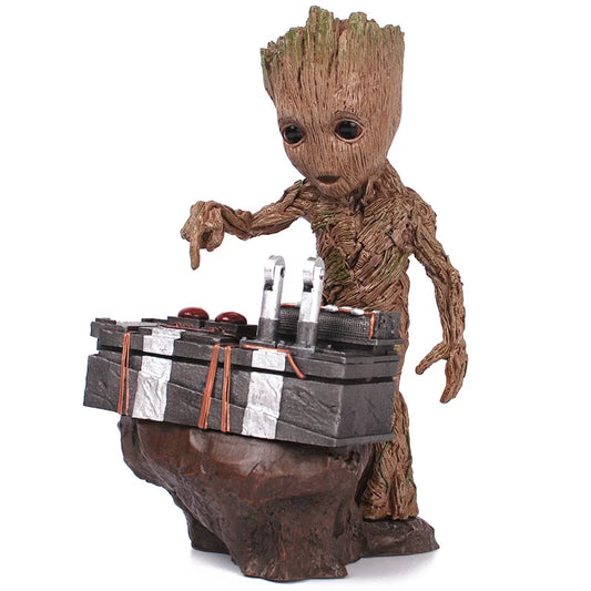 Marvel Guardians of The Galaxy Groot Model Avengers Tree Man PVC Anime Figure