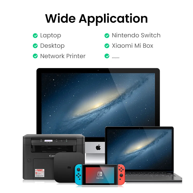 USB Ethernet Adapter USB 3.0 Network Card to USB RJ45 Lan PC Windows 10 Xiaomi