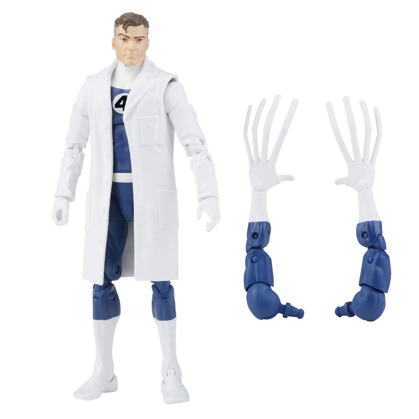 Marvel Legends Fantastic Four Retro Wave The Thing Invicible Woman Mr Fantastic Human Torch Psycho Man 6"Action Figure