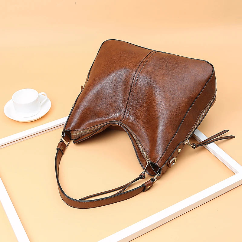 DIDABEAR Bag Leather Women Handbag Female Leisure Shoulder Bag Fashion Purses
