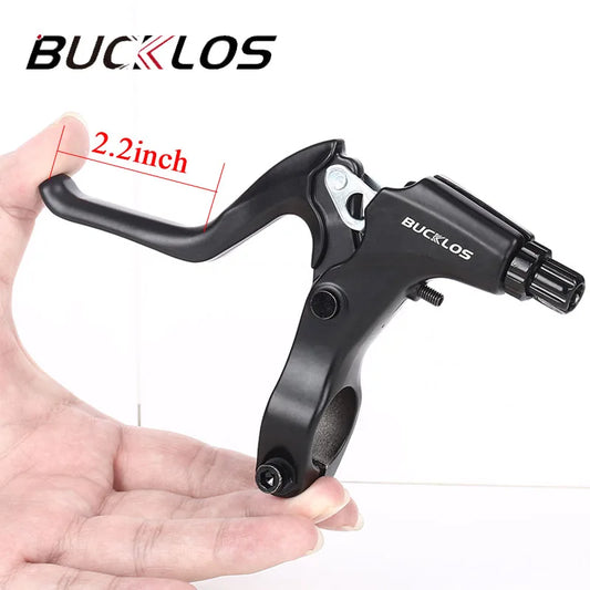 BUCKLOS 1 Pair 2.2inch Aluminum Bike Handlebar Brake Handle Levers Bicycle Handlebar Handbrake Cycling Accessories