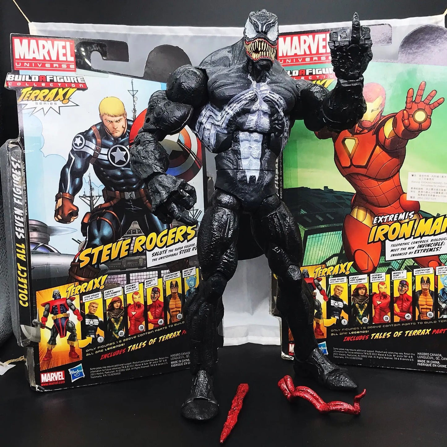 Marvel Legends ToyBiz Icons Spiderman Spidey Venom 12"  Action Figure