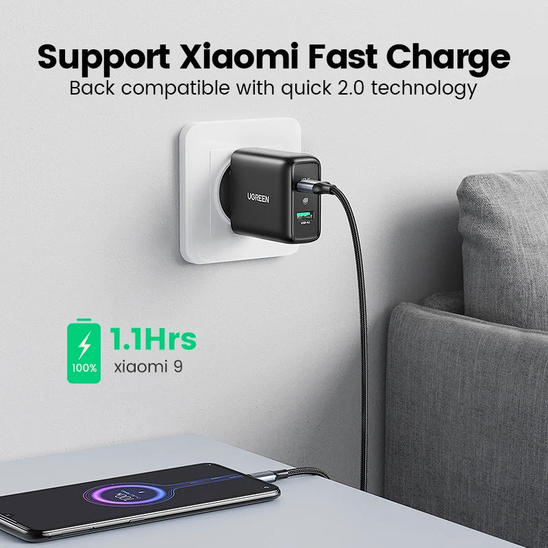 USB Quick Charger 3.0 36W Fast Charger Adapter iPhone Xiaomi Redmi Charger