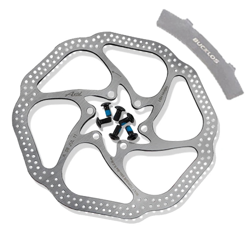 160mm Bicycle Rotor G3 Bike Brake Stainless Steel Rotor HS1 MTB Disc Brake rotor 180/203mm Disc Brake Pads with Adjust Spacer