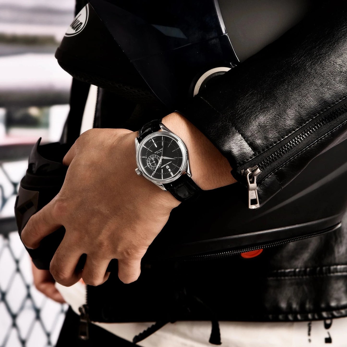 PAGANI Men's Quartz Watch Sapphire Glass 40mm Automatic Sports Waterproof Watch