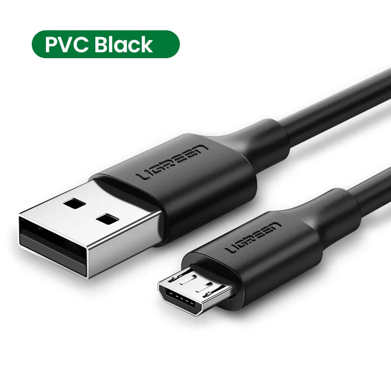 Ugreen Micro USB Cable Fast Charging USB Data Cable Mobile Phone Charging Cable for Samsung HTC LG Android Tablet USB Wire
