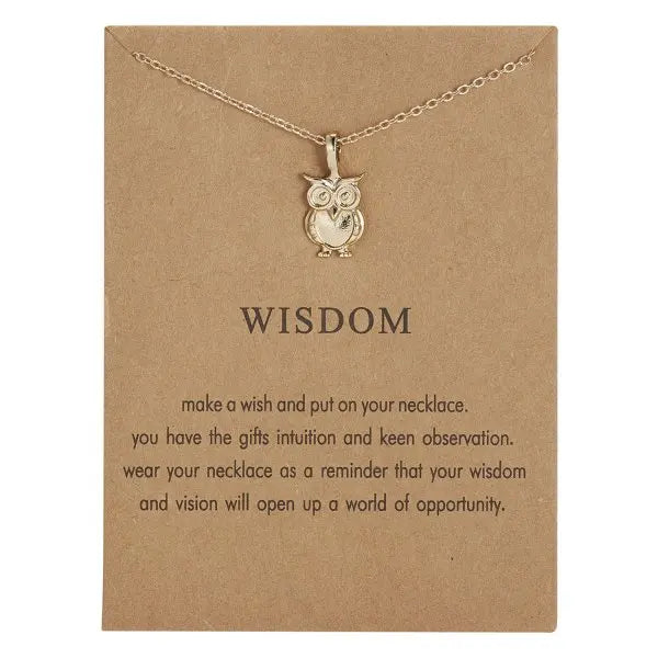 New Trendy Alloy Cute Elegant Sun Star Leaves Bird Butterfly Heart Luck Pendant Necklaces for Women Fashion Accessories Jewelry