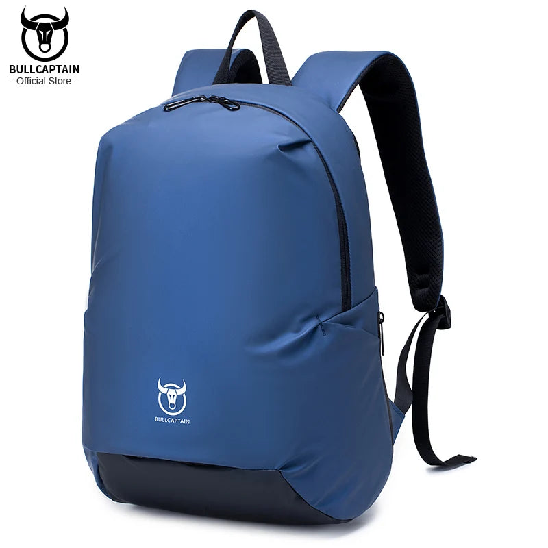 BULLCAPTAIN Men's Fashion Backpack 15.6-in'' Laptop Backpack Male Anti-theft Waterproof School Backpack Man Business Travel Bag