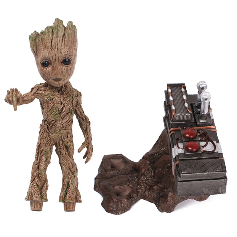 Marvel Guardians of The Galaxy Groot Model Avengers Tree Man PVC Anime Figure