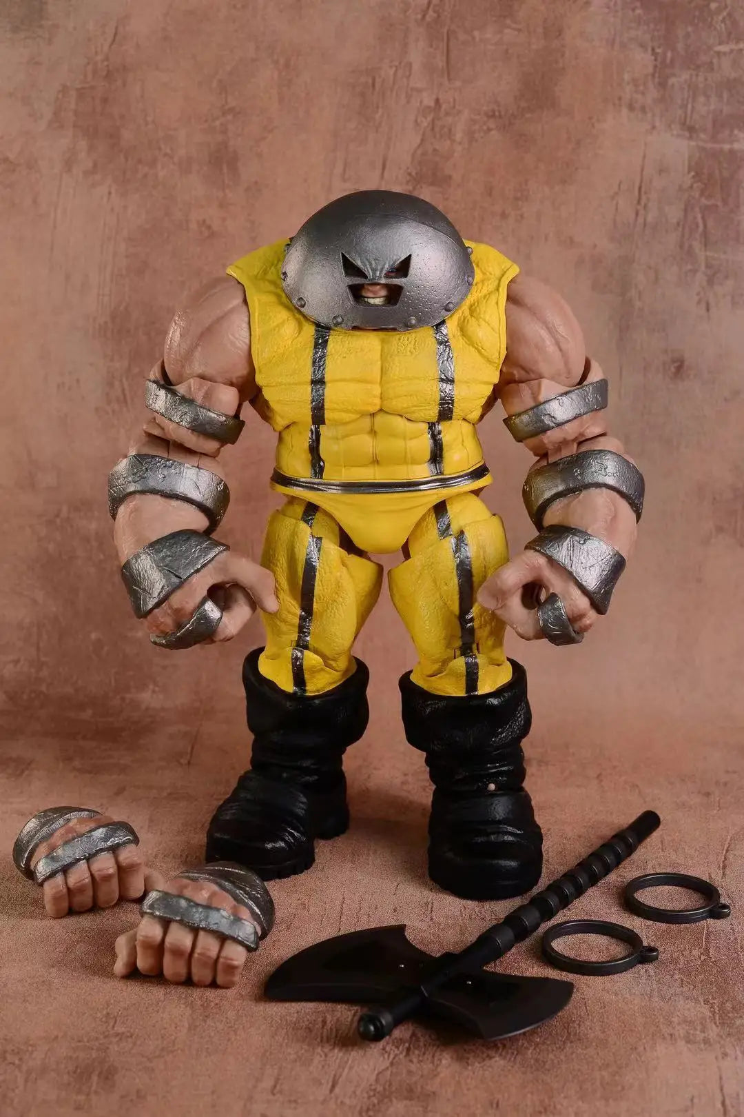 Marvel Select DST Juggernaut with AXE Handcuff Prison Outfit Custom 9" Loose Action Figure