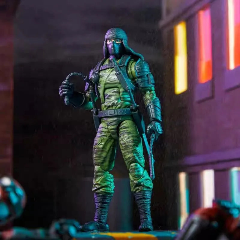 Original Hasbro G.I. Joe Classified Series 80 Ralph "Nunchuk" Badducci Action Figure Collection Toys Ornaments