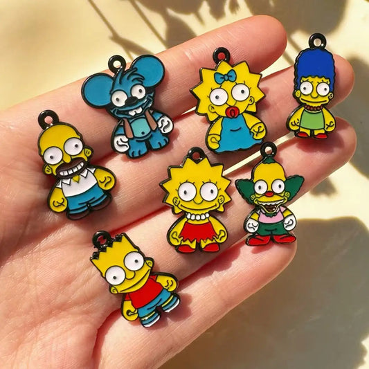 Complete set of 7 beloved  characters – mix and match to make one-of-a-kind gifts or personal pieces.
