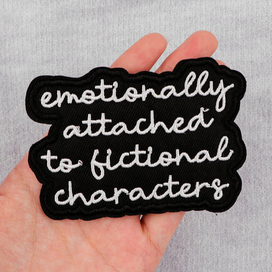 Funny Quotes Embroidered Patches For Clothing Thermoadhesive DIY Jackets Iron on Patches For Clothes Letters Sew Stickers