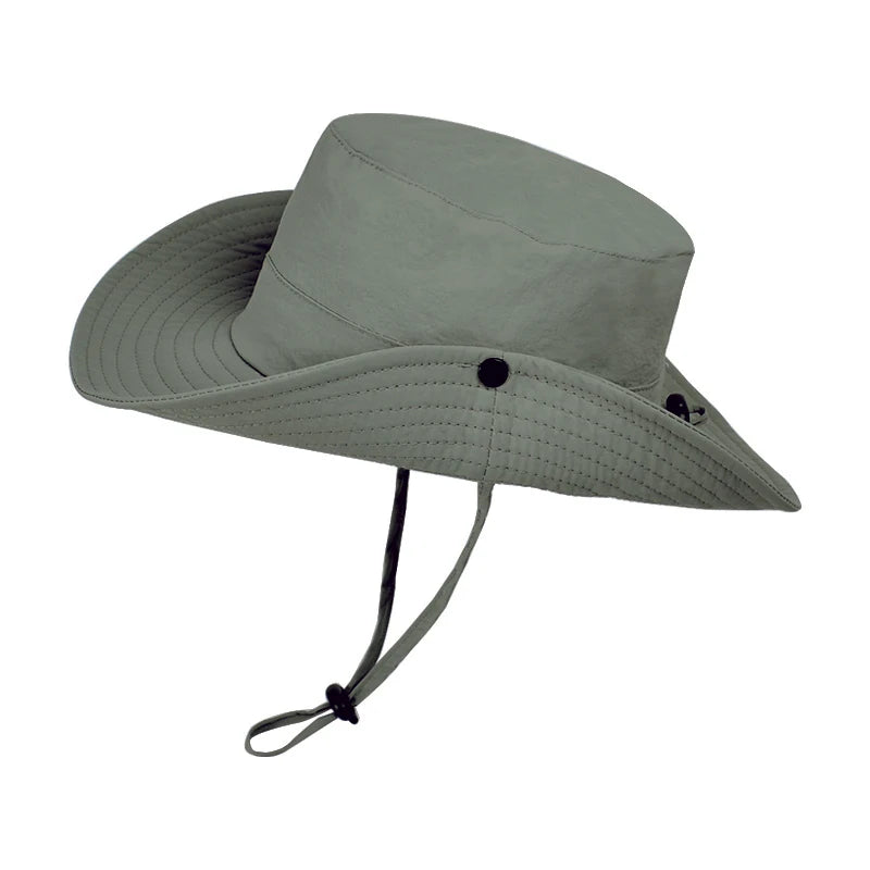 Xinbaoguan 100% Nylon 9255 Spring/Summer Big Eaves Sun Cap Men's Sun Cap Waterproof Quick Drying Fisherman's Hat