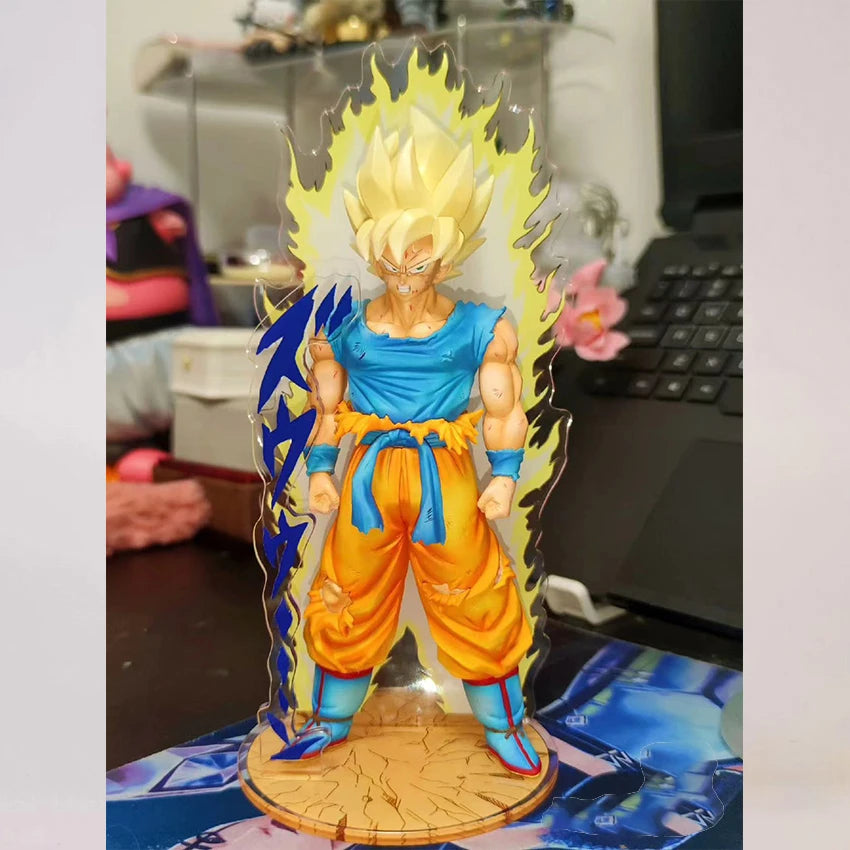 Anime Dragon Ball Son Goku Figure Super Saiyan Goku Action Figures 20cm Pvc Statue Collection Model Toys Gifts