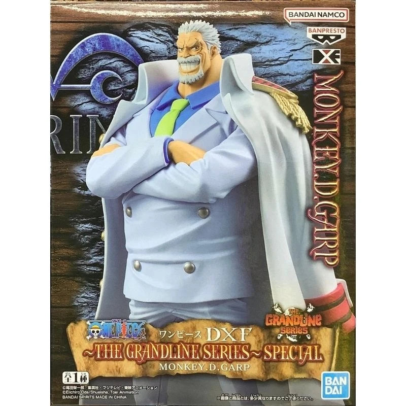 【IN STOCK】Original Banpresto DXF The Grandline Series Special One Piece Monkey D. Garp 17cm Figure PVC Collectible Model