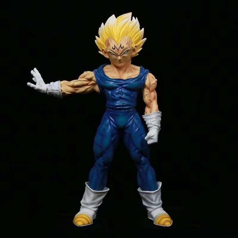 43CM Dragon Ball Z Figure Majin Vegeta Son Goku Namek Figurine Action Figures GK Statue Collection Model Toys for Children Gifts