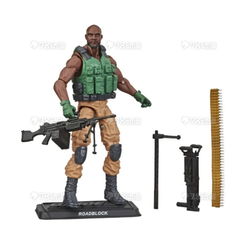 Original Hasbro G.I. Joe Classified Series ROADBLOCK S Action Toy Figure Models Collection
