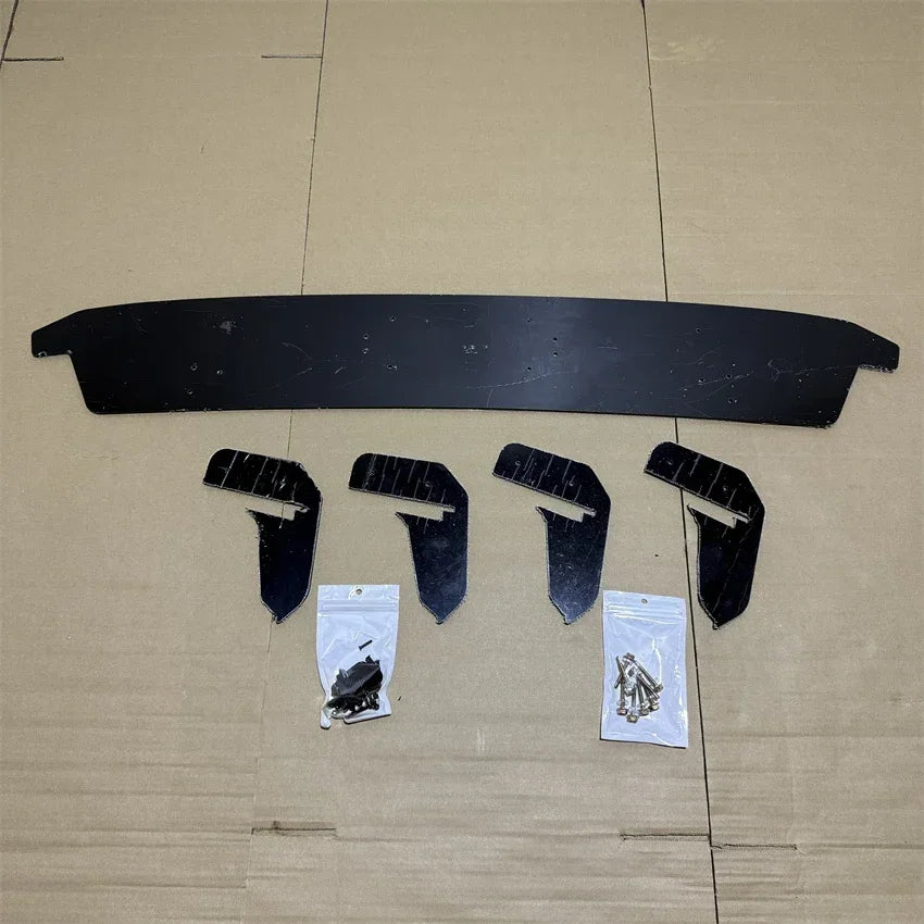 For Mercedes Benz CLA Class C118 CLA35 CLA45 AMG 2020-2024 Rear Bumper Diffuser Spoiler Splitter Lip Canard Body Kit ABS Black