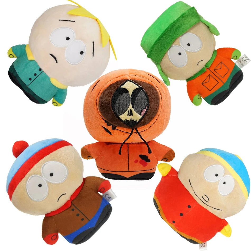 20cm SouthPark Plush Toys Cartoon Doll Stan Kyle Kenny Kawaii Cartoon Plush Doll