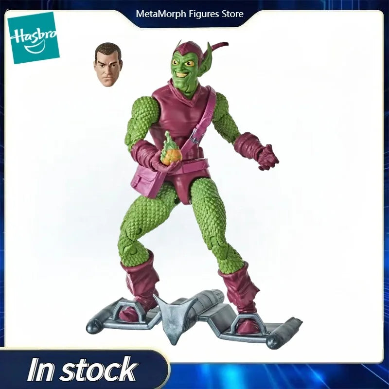 Original Hasbro Marvel Legends Series Green Goblin Retro Collection Action Figure Toy Collection Model