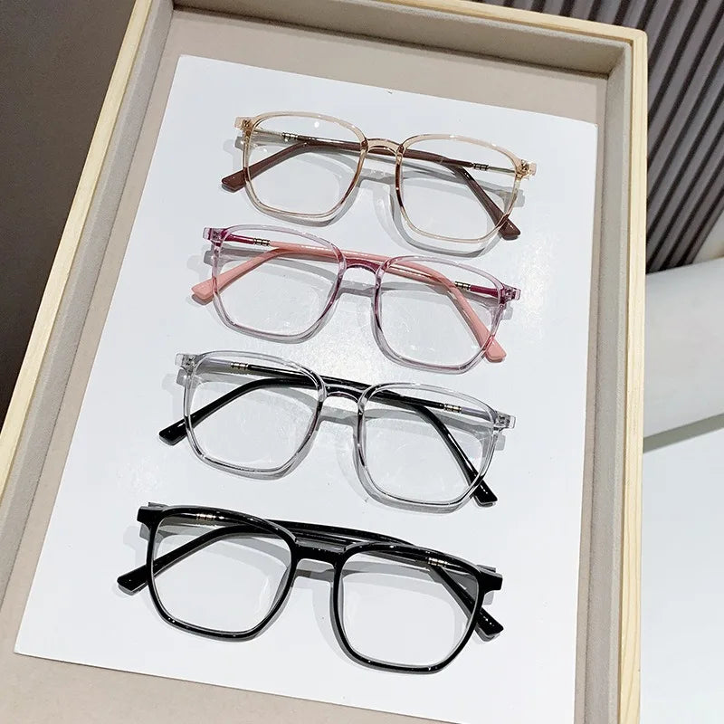 Advanced Korean Version Ultra Light Reading Glasses for Women's Fashion HD Anti Blue Light Glasses 0 +1.0~+4.0