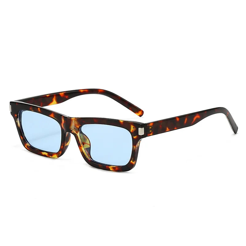 JNPCXI New Fashion Small Square Sunglasses Women Luxury Retro Shades UV400 Men Trending Sun Glasses Sunglasses for Women Men