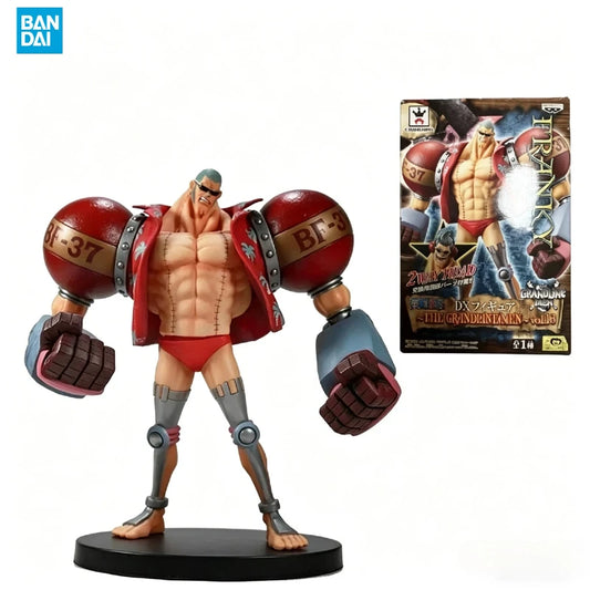 【IN STOCK】Original Banpresto One Piece Franky Cyborg BF-37 18cm Figure PVC Collectible Model Toy Gift