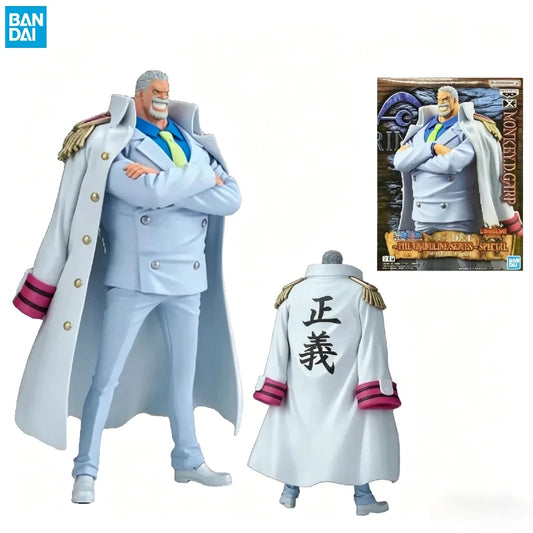 【IN STOCK】Original Banpresto DXF The Grandline Series Special One Piece Monkey D. Garp 17cm Figure PVC Collectible Model