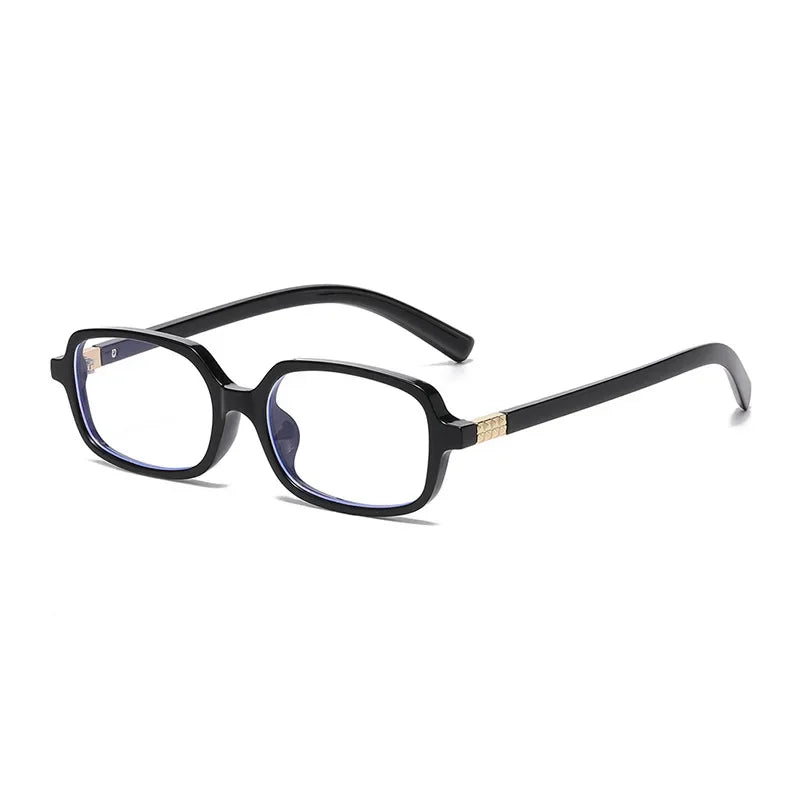 JNPCXI Fashion Women Small Rectangle Sunglasses Retro Leopard Shades UV400 Anti-Blue Light Glasses Frames