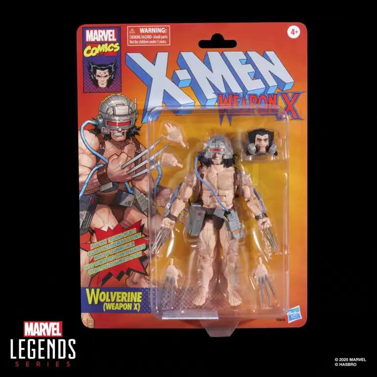 Original Hasbro Marvel Legends Series X-MAN WOLVERINE Anime Figure Toy Collection Model
