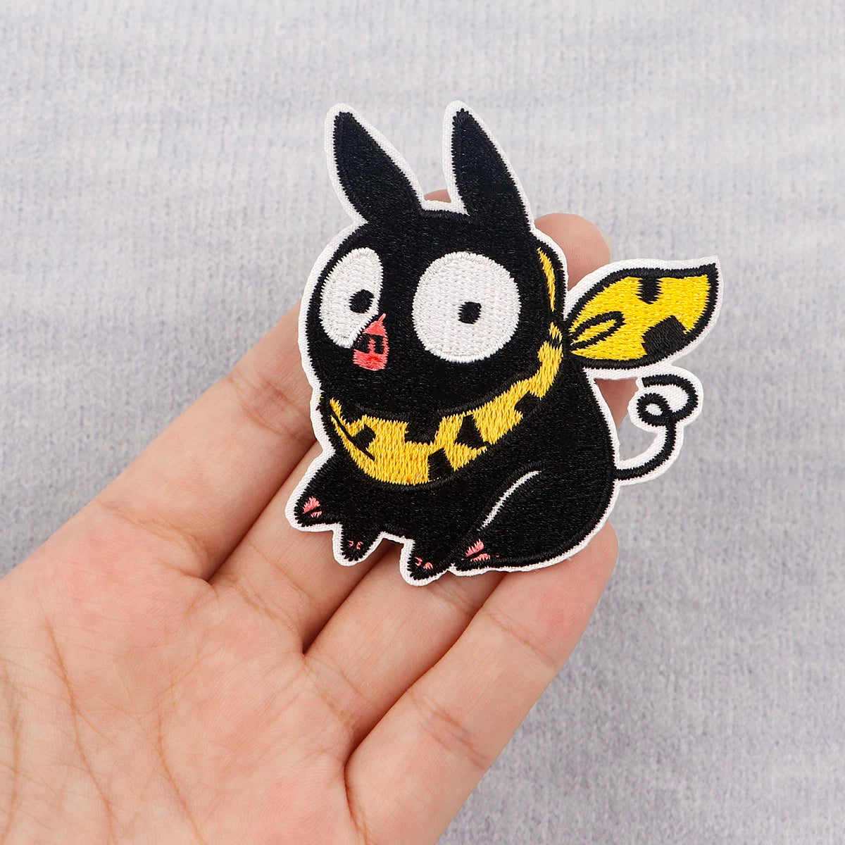 Funny Anime Pig Embroidery Patch Japanese Iron On Patches For Clothing Thermoadhesive Patches On Clothes DIY Sew Badges