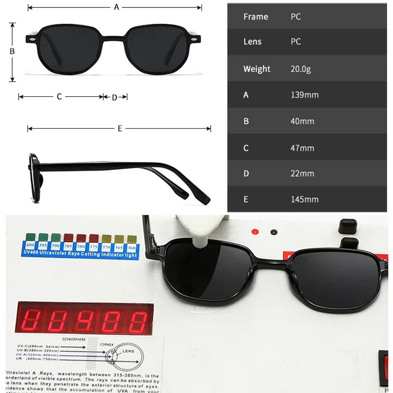 JNPCXI Retro Rivets Square Women Luxury Sunglasses Fashion Leopard Shades UV400 Men Green Sun Glasses